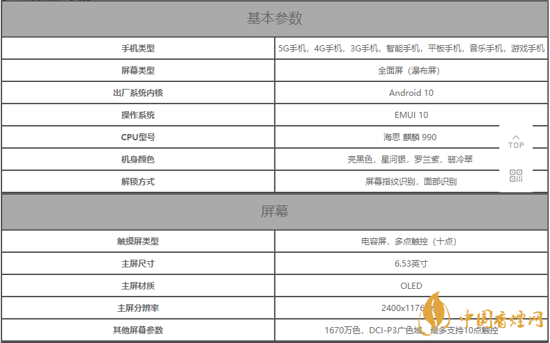 華為Mate30Pro青春版參數(shù)配置-華為Mate30Pro青春版手機(jī)參數(shù)詳情