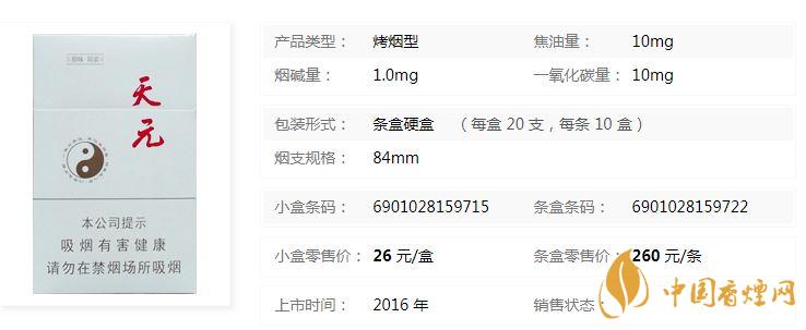 泰山天元多少錢一盒價格？泰山天元白盒價格及參數(shù)2020