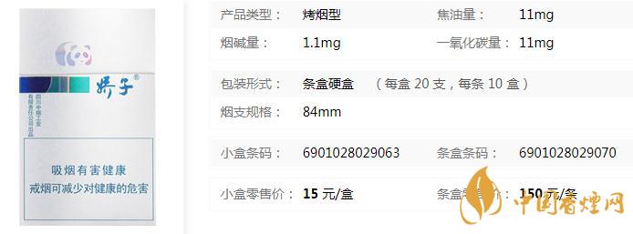 嬌子風(fēng)尚香煙價格表最新查詢  嬌子風(fēng)尚多少錢一包