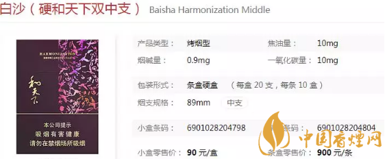 比較好抽的和天下香煙推薦 和天下香煙價格及口感介紹